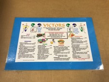 Vintage Victor's Restaurant Menu - Waterford, Michigan picture