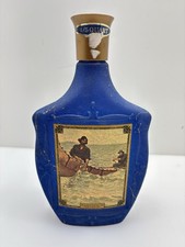 Vintage 1968 Jim Beam Decanter Blue