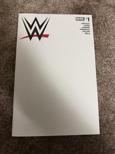 WWE Wrestling #1 Blank Cover Variant (BOOM Studios January 2017) VHTF picture