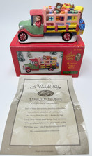 A Wonderful Holiday Martini Family Move It's A Wonderful Life  Village RARE READ picture