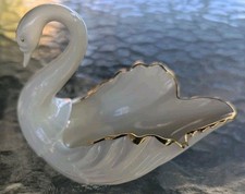  Vintage Lenox Swan Figurine 24K Gold Accents 120th Anniversary Rare picture