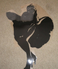 Unique Vintage Film Negative Marilyn Monroe Cut Out Art 20x14