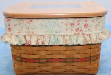 Longaberger Mother's Memories Basket Lid Liner Protector Calendar Set picture