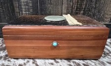 VTG Miniature Lane Cedar Wood Chest Box - No Key keepsake box picture