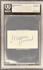 Melissa Benoist signed cut signature autograph auto BAS BGS slab Supergirl Glee picture