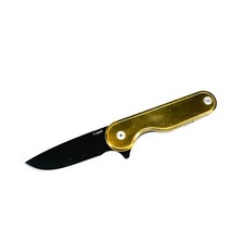 Craighill Folding Pocket Knife, Full Metal Construction 2.5 in Plain Steel Blade picture