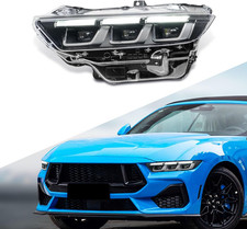 Chrome Inner Headlight Compatible with Ford Mustang 2024-2025,Driver Side picture