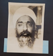 SIKH MAHARAJA SINGH GURUCHANRAN OF NABHA VINTAGE ORIGINAL PHOTO SCARCE PUNJAB picture