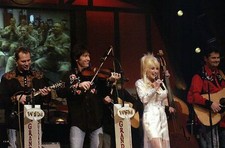Dolly Parton Grand Ole Opry in Nashville Tennessee for US Soldiers Iraq Postcard picture