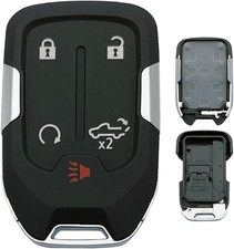 Replacement Key Fob Shell Case Fits for Chevy Silverado 2022 2021 2020 2019 and picture
