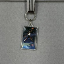 Vintage 1993 Space Jam Keychain Nike Air Jordan Aerospace Spacejam Promo Rare picture