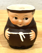 VINTAGE RARE GOEBEL MONK FRIAR CARDINAL CERAMIC CREAMER S141 2/0 WEST GERMANY picture