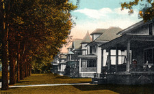 Tonawanda NY Clinton Street Postcard New York picture