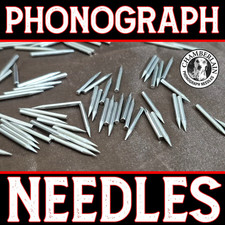500 LOUD NEEDLES for Antique Victor Victrolas Phonographs & Gramophones picture