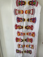 VINTAGE CHRISTMAS ANGELS OF AROUND THE WORLD PANEL picture