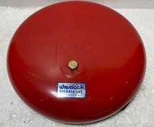 Vintage Wheelock 10” Series 46 Fire Alarm Bell 4.5-7.8 Volts 0.250 AMPS 578G USA picture