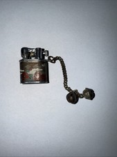 RARE VINTAGE  Japan Miniature PYGMY LIGHTER - Geisha Flower Decorated 1940s picture