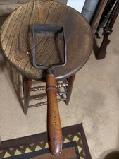 Primitive Antique  Scraper In-Shave, Chair, Barrel, picture