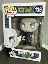 VAULTED MIB Funko POP Vinyl Movies-Nosferatu (1922) #136 Count Orlok Max Schreck picture