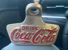 Vintage Coca-Cola Starr X Wall Mount Bottle Opener West Germany Brown Co. picture