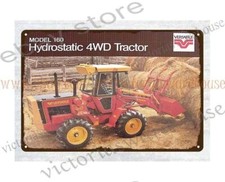 1981 Versatile 4WD Tractor farm machinery metal tin sign wall decor stickers picture