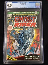 Ghost Rider #1 (Marvel Comics 1973) CGC 4.0 White Pages 🔥 1st app Son of Satan picture