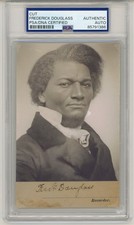 Frederick Douglass ~ Signed Autographed Authentic Signature ~ PSA DNA Encased picture