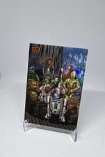 Topps 2018 Star Wars Galaxy Celebration on Endor #78 10/25  R2-D2 C-3PO picture
