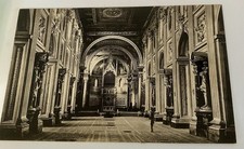 VTG Roma Chiesa Archbasilica of Saint John Lateran Black and White Postcard Rare picture