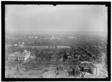 Washington DC 1910s View of Mall from Washington Monument Capitol Dome picture