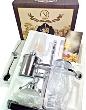 NEW in Box NISPIRA Royal Belgian Balance Siphon Coffee Maker, Brewer Silver picture
