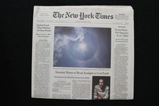 2024 AUGUST 4 NEW YORK TIMES - TRUMP PAINTS HIS OPPONENT A AN 'OTHER'  picture