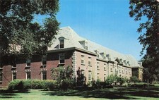 Jane Hall MacMurray College Jacksonville IL Campus Building Vtg Postcard J52 picture