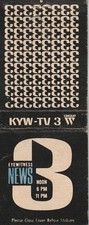 BOBTAIL MATCHBOOK COVER - KYW-TV 3 - A.M. RADIO 1060 - PHILADELPHIA PENNSYLVANIA picture