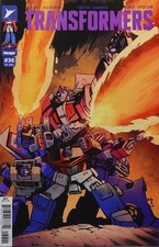 Transformers #36 Daniel Warren Johnson Variant Cover Near Mint picture