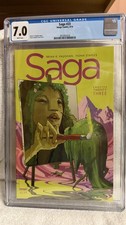 Saga #23 CGC 7.0 White Pages Brian K Vaughan Fiona Staples Image Comics 2014 picture