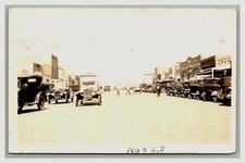 RPPC Elkhart KS Main street view Kansas picture