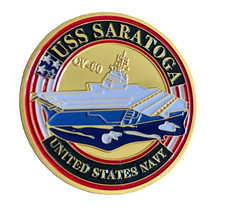 USS SARATOGA (CV-60)  Coin picture