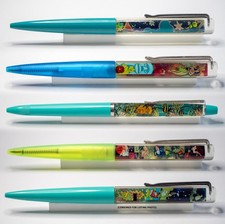 Lot of 5 Vintage FLOATY PENS - Art by Jack Keely - Unused picture