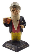 Vintage Wm Younger's Tartan Keg Beer Bar Decor Pub Advertising Figurine Figure picture