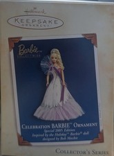 2005 Hallmark Bob Mackie Keepsake Barbie Ornament Holiday Celebration picture