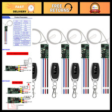433MHz Universal Wireless RF Remote Control Switch DC 6V 12V 24V 1CH Channel Rel picture