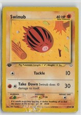 Swinub Common 1st Edition N3 57/64 HP picture