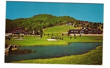 Hound Ears Lodge and Club Blowing Rock NC Vintage postcard Unposted picture