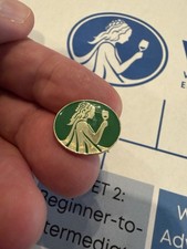 WSET Level 2 Lapel Pin – Wine & Spirit Education Trust – Green Enamel picture
