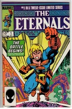 Eternals #1 Direct Edition (1985) 9.4 NM picture