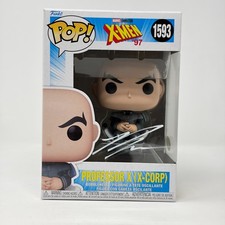 Ross Marquand X-Men '97 Professor X #1593 Signed Funko Pop JSA Cert Auto picture