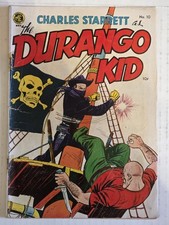 DURANGO KID #10 G/VG 1951 Frank Franzetta Art 1951 Golden Age Western  picture