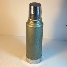 Vintage Green Aladdin Stanley Thermos No. A-944DH Quart Made In USA 14.5