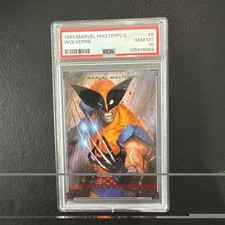 1993 Skybox Marvel Masterpieces #6 Wolverine GRADED GEM MINT PSA 10 picture